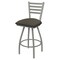 Holland Bar Stool Co 36" Swivel X-Tall Bar Stool, Nickel Finish, Graph Chalice Seat X410 - alternate 1